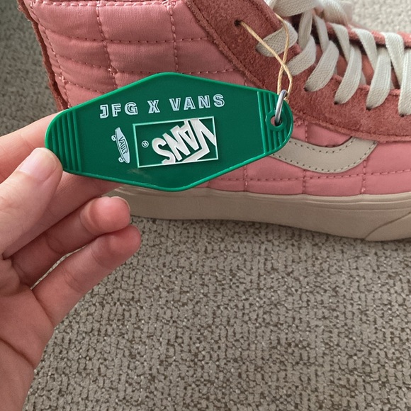 NWT - VANS X JOE FRESHGOODS SK8-HI REISSUE PLATFORM VLT LX CORAL PINK SIZE 8 - Picture 17 of 17